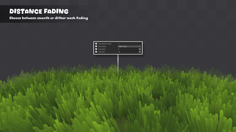 Unity A+ Grass Shader by 4ydam