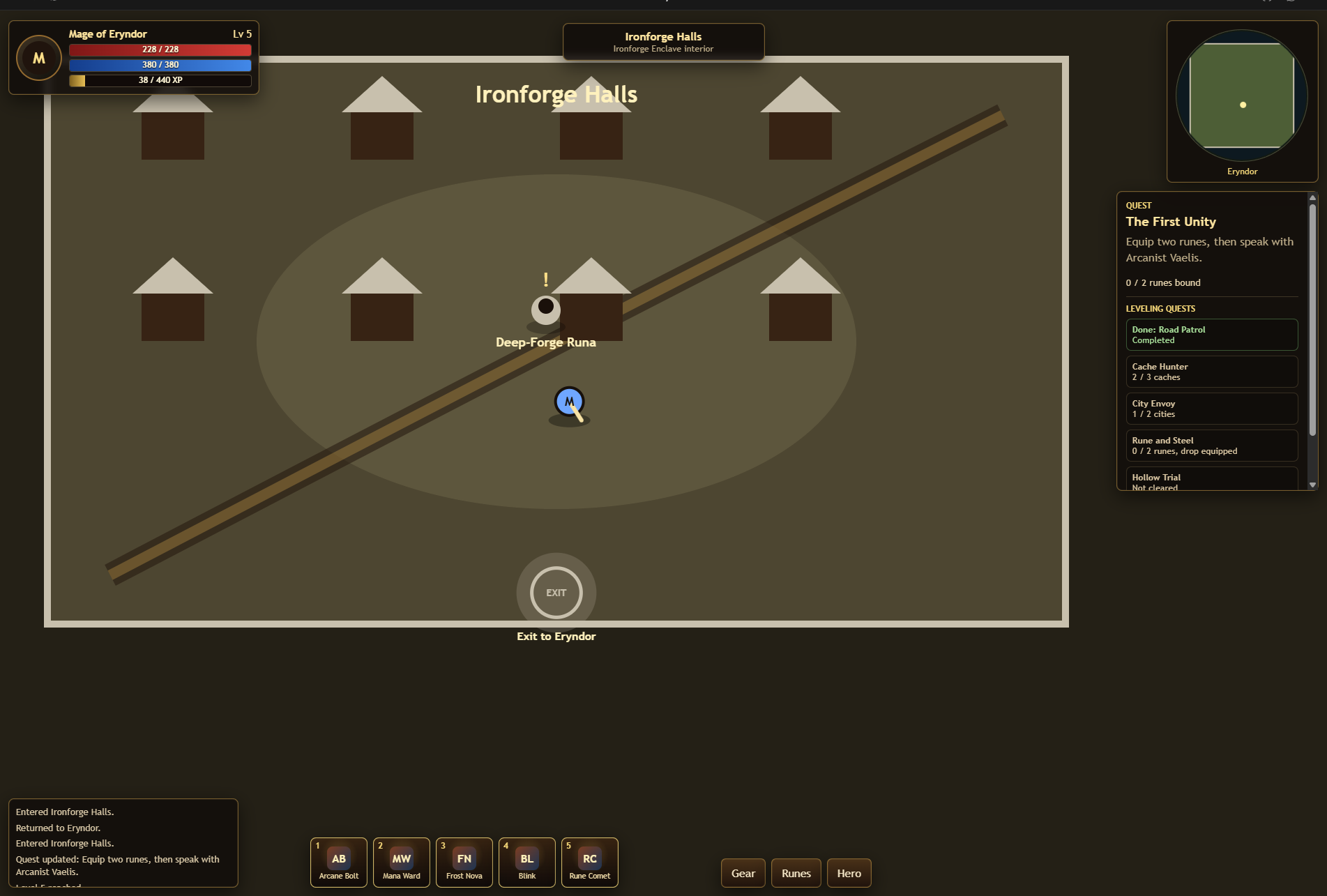 Screenshot 2 for legends of Eryndor