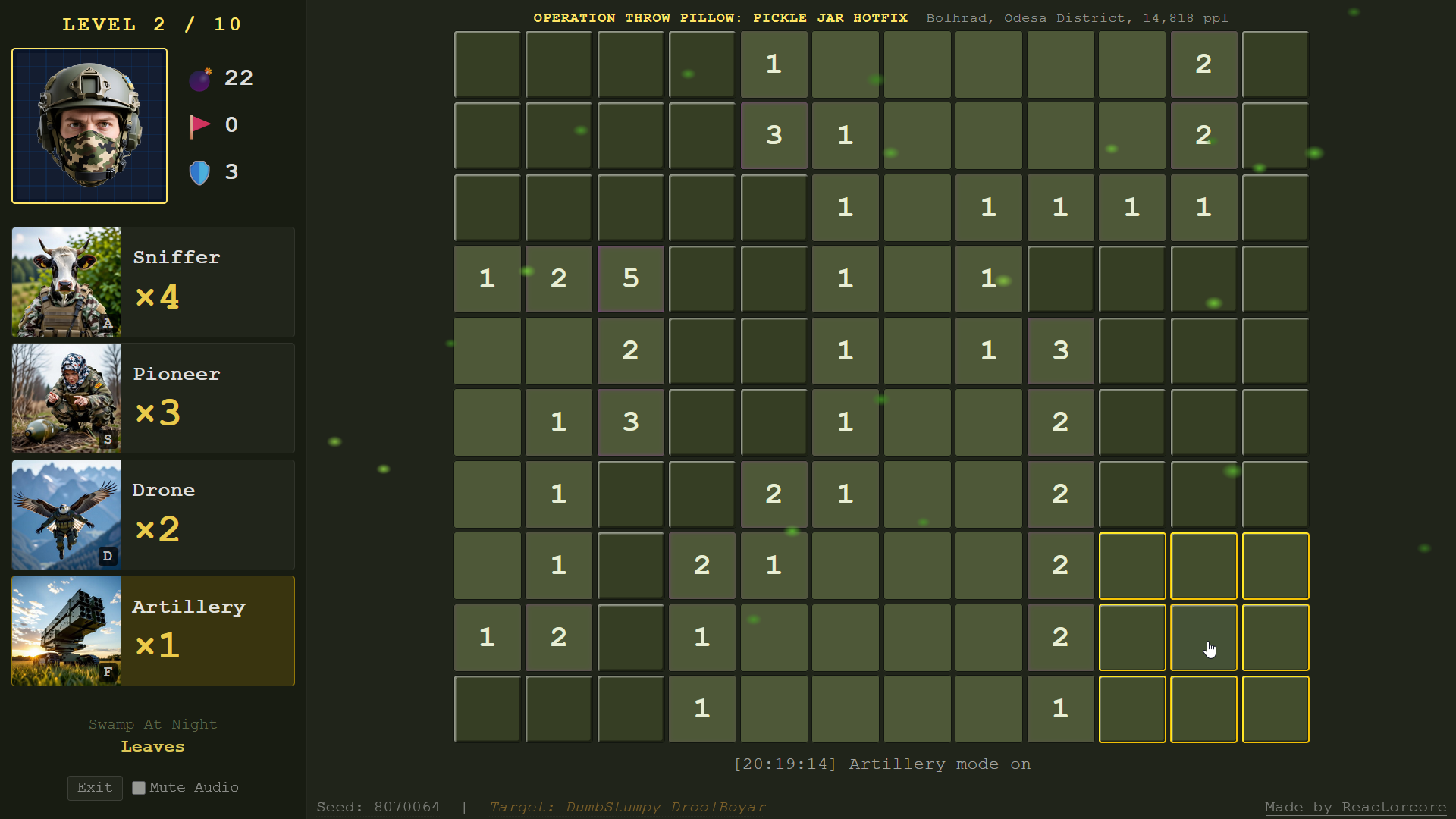 Screenshot 3 for Ukrainian Turbo Minesweeper