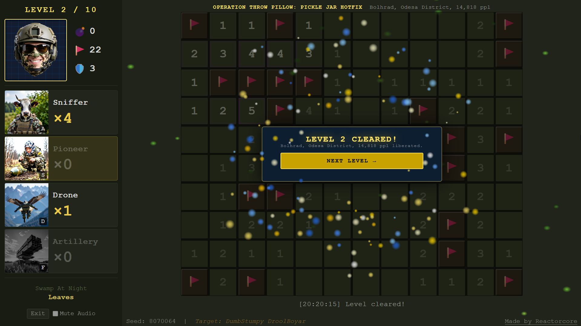 Screenshot 5 for Ukrainian Turbo Minesweeper