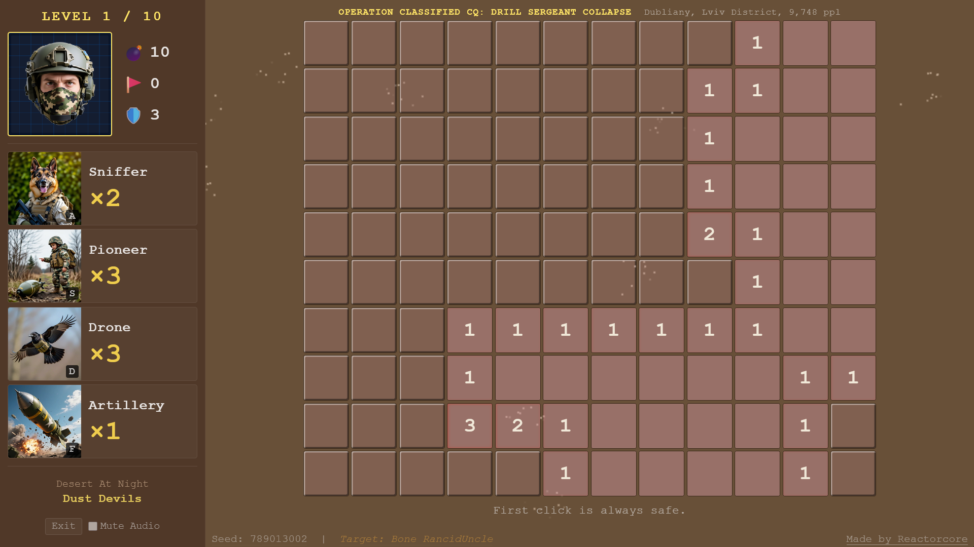 Screenshot 8 for Ukrainian Turbo Minesweeper
