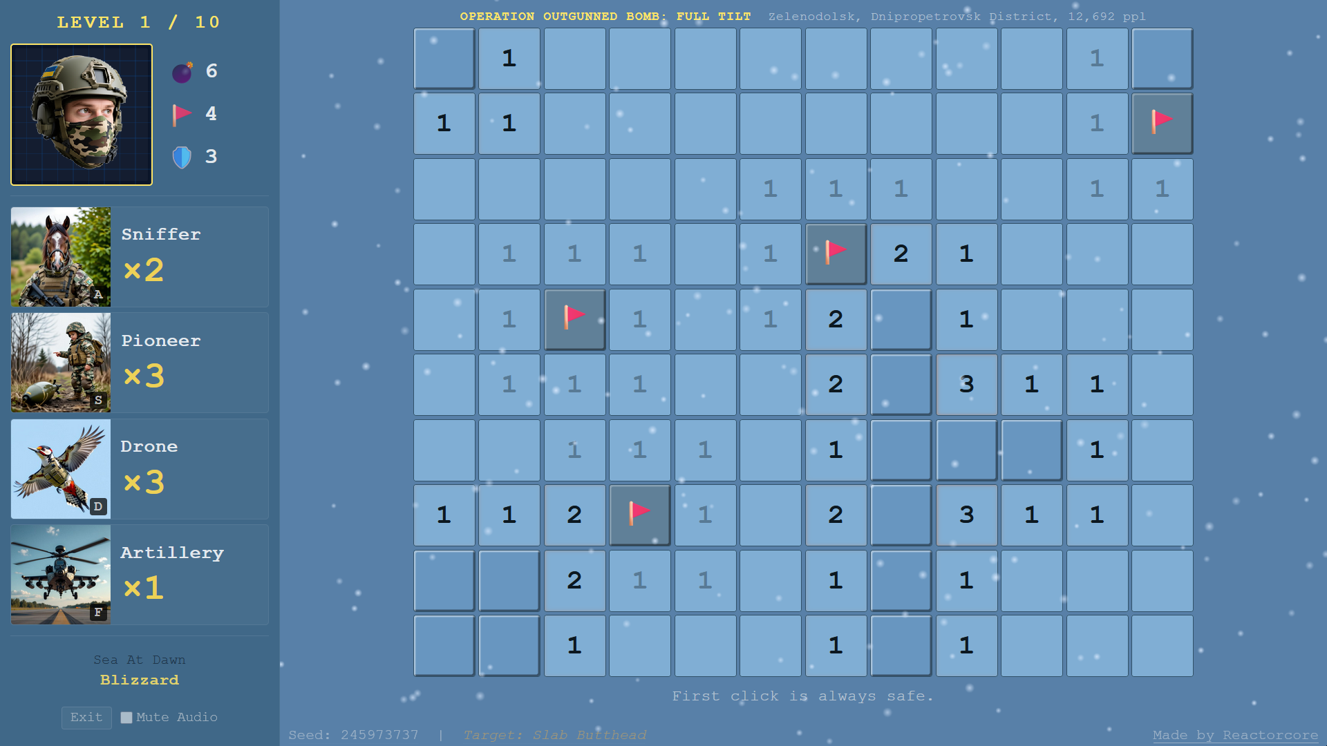Screenshot 6 for Ukrainian Turbo Minesweeper