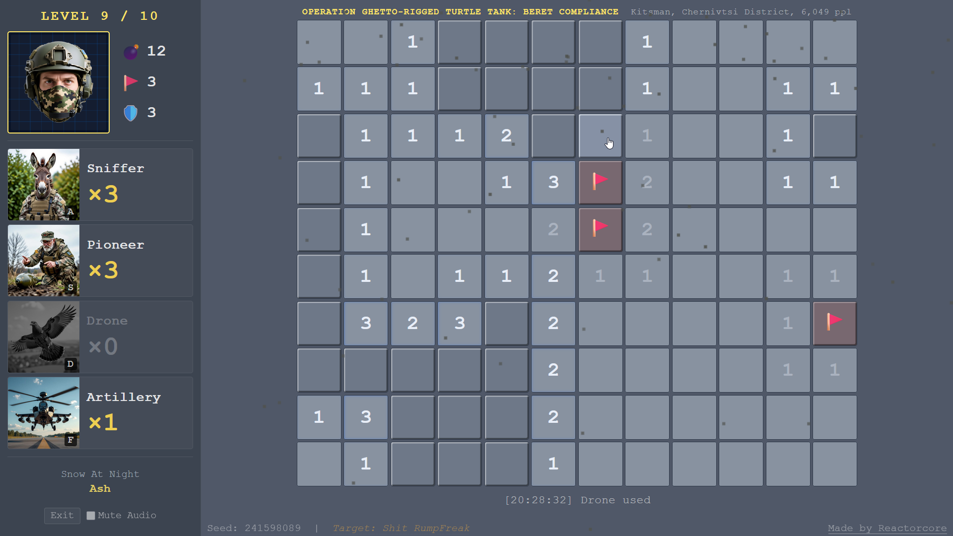 Screenshot 12 for Ukrainian Turbo Minesweeper