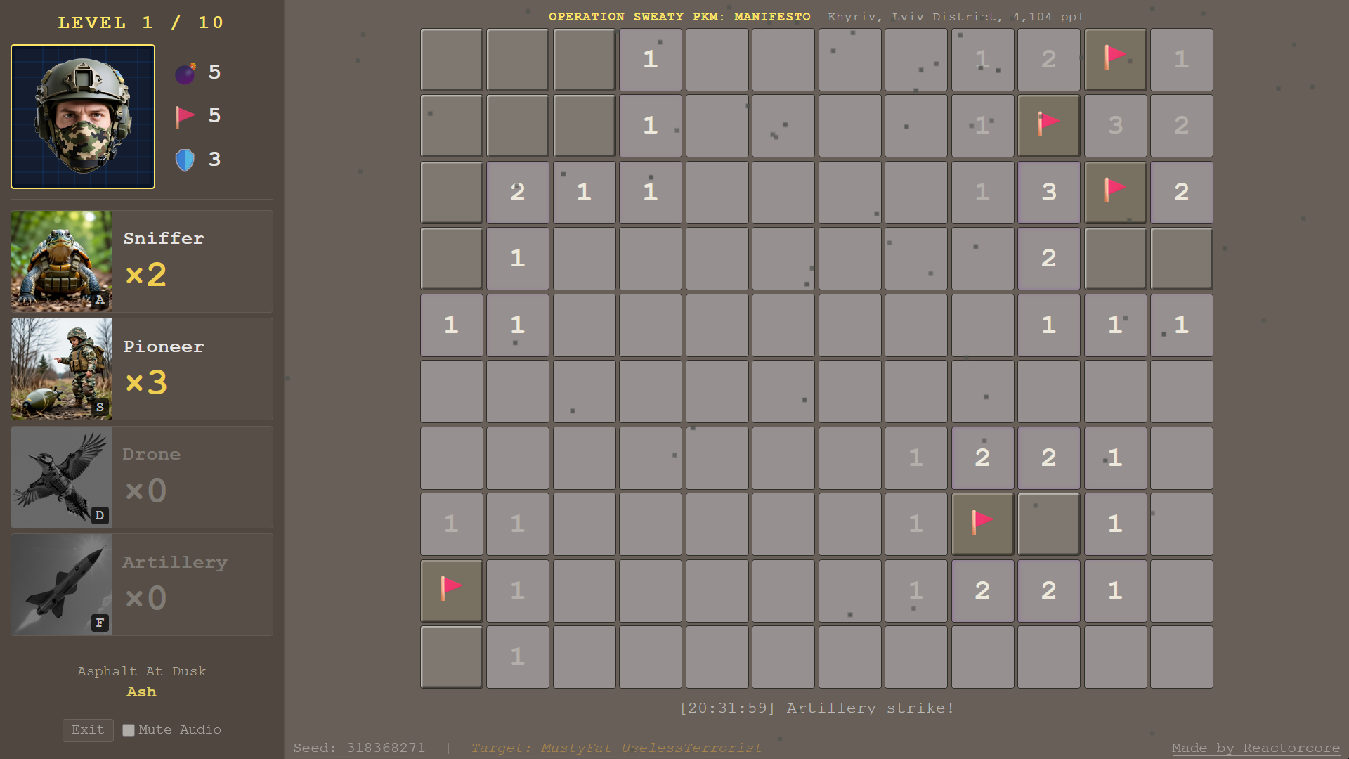 Screenshot 10 for Ukrainian Turbo Minesweeper
