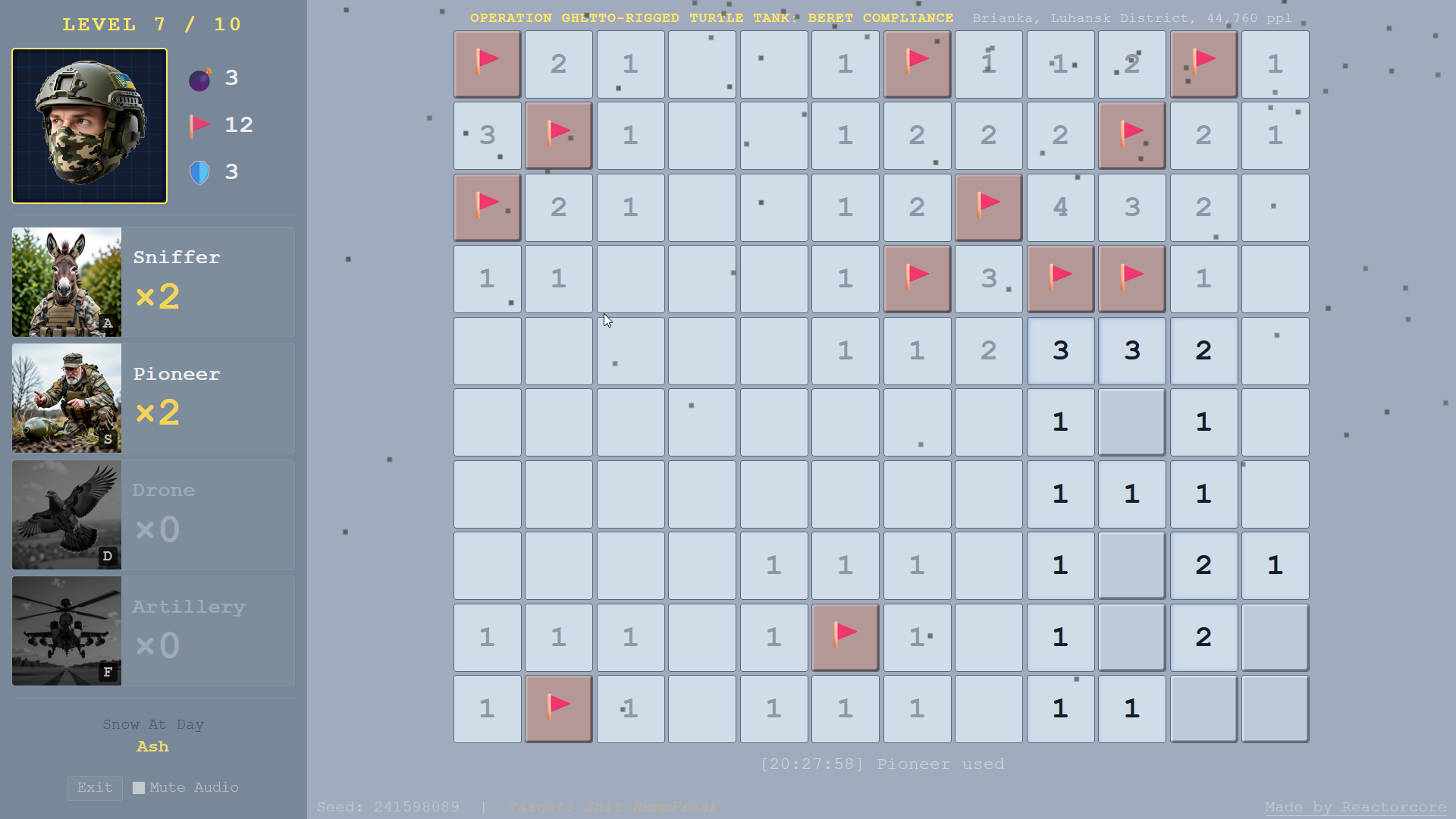 Screenshot 11 for Ukrainian Turbo Minesweeper