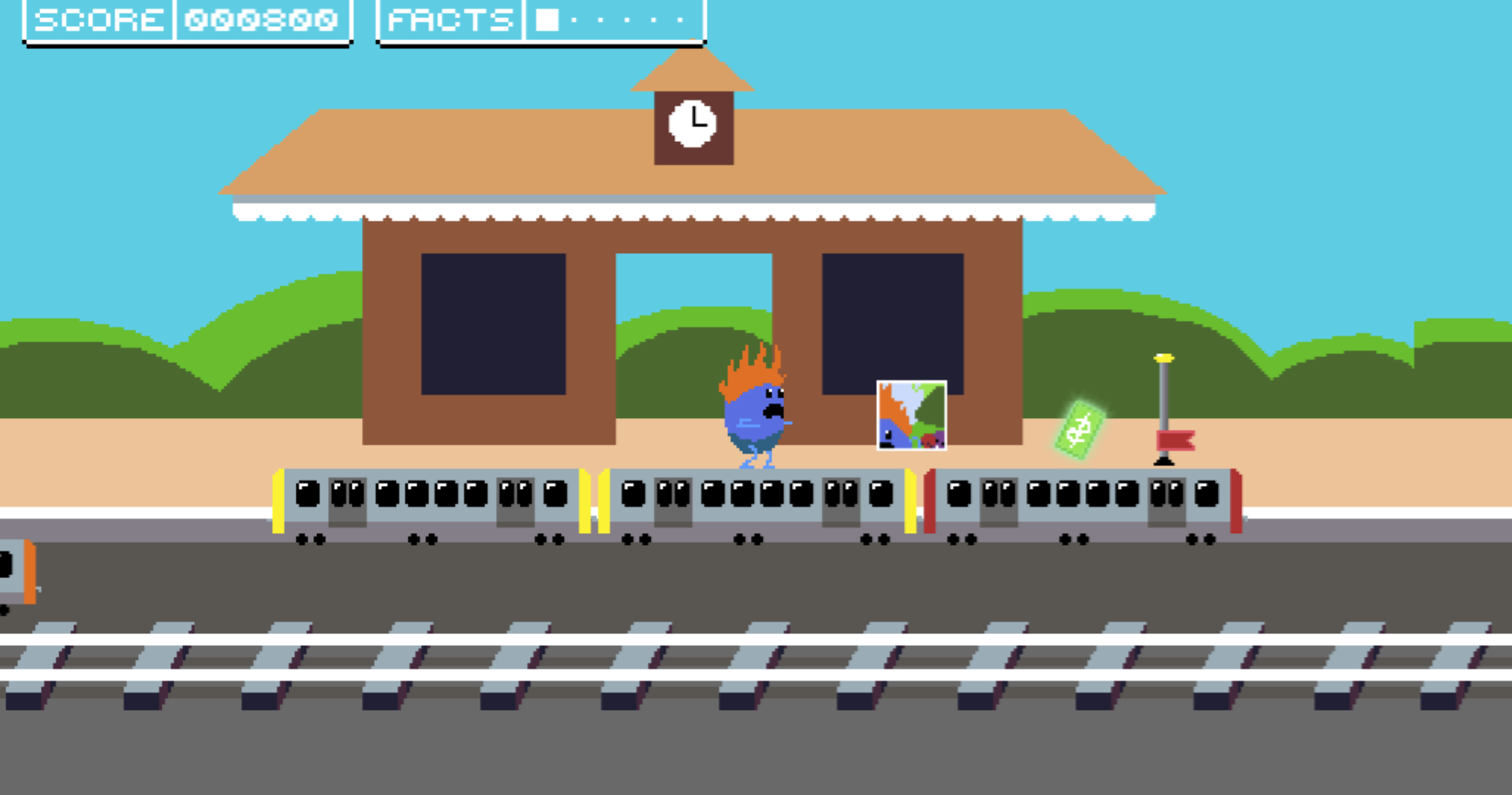 Screenshot 4 for Pixels of the Past: Dumb Ways to Die Edition.