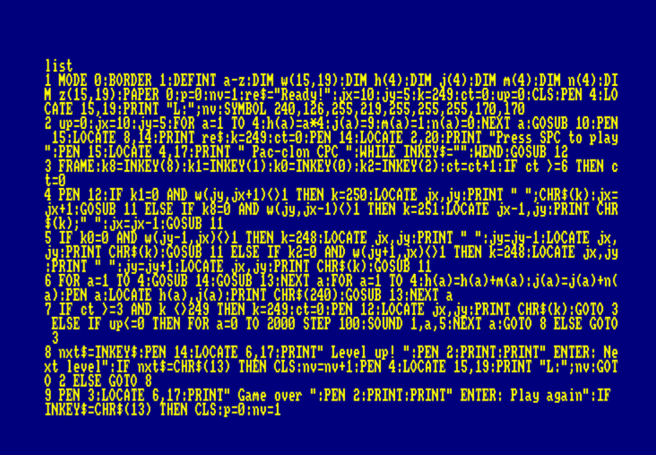 Screenshot 4 for Pac CPC