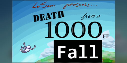 Cover image for Death from a 1000ft fall