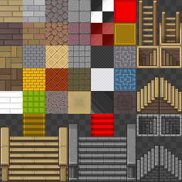 FREE RPG Tileset 32x32 by Pipoya