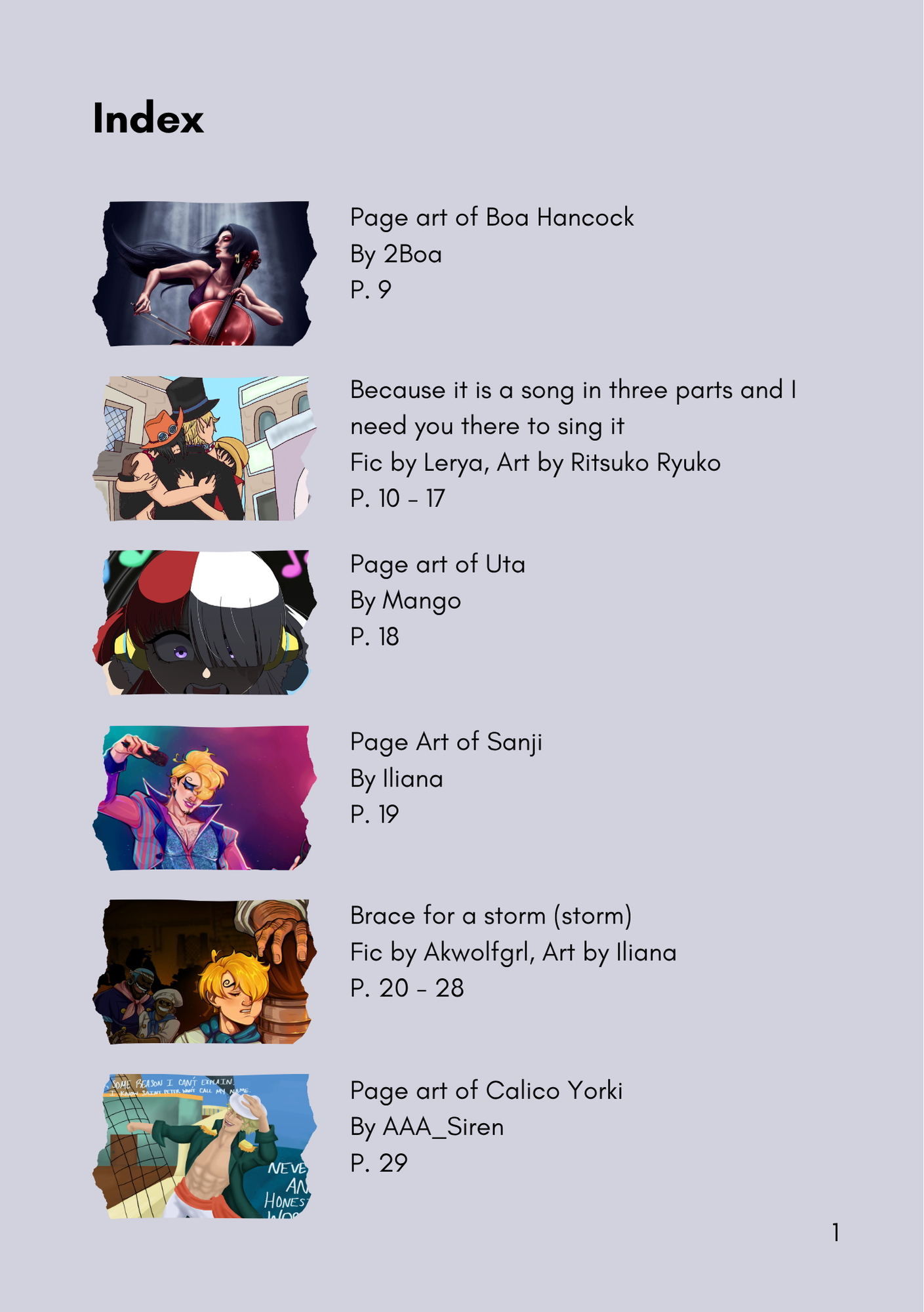 Screenshot 2 for The Grand Stage Zine