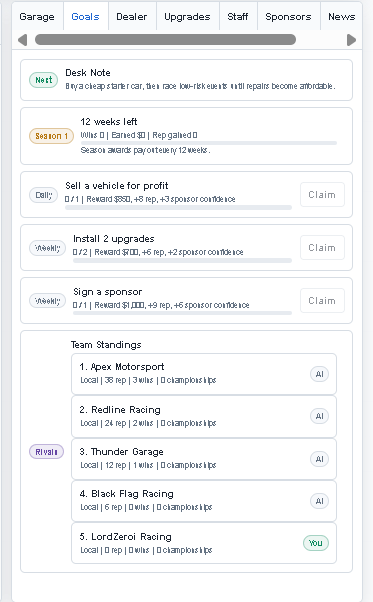Screenshot 3 for Race Desk Manager