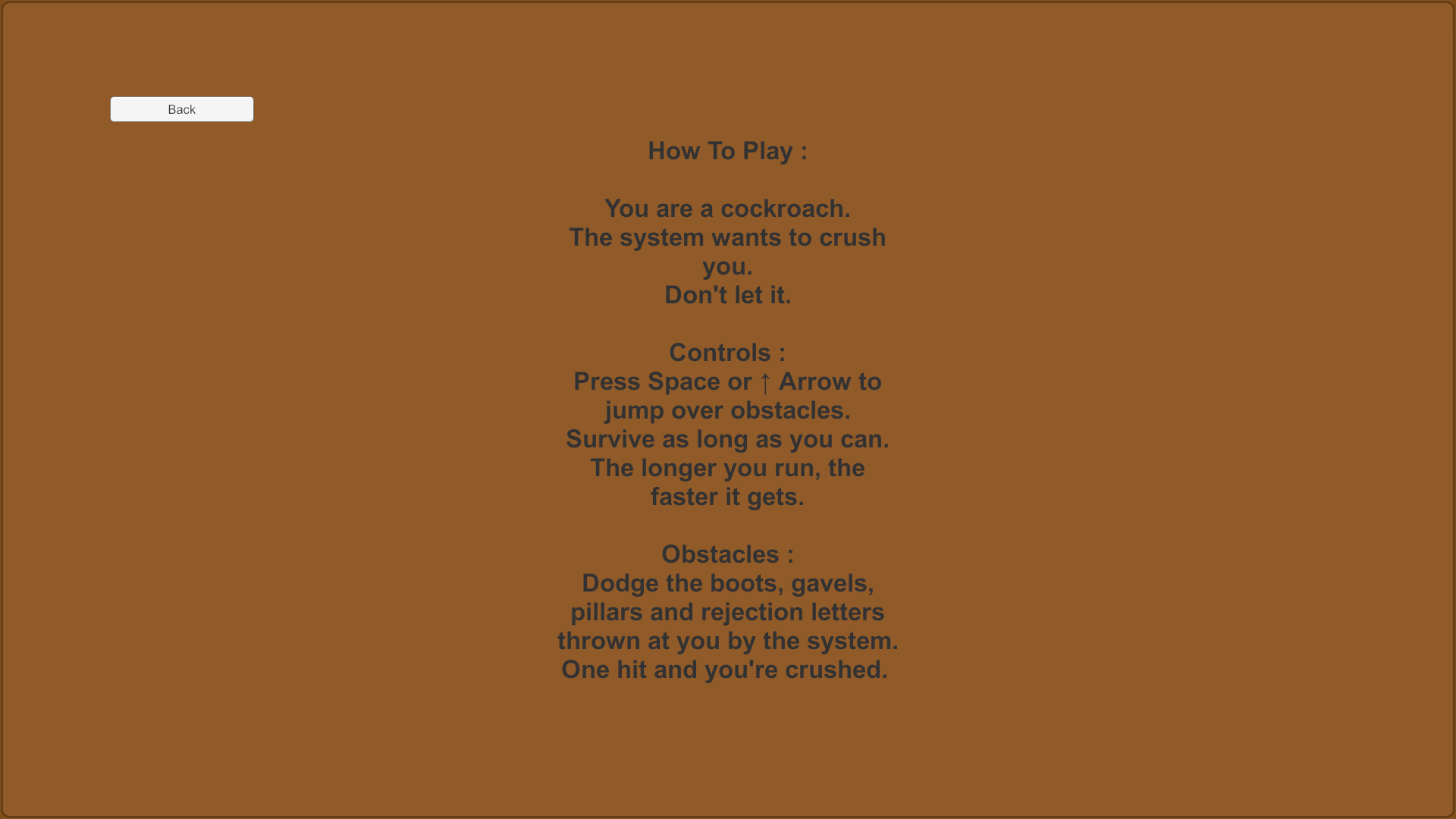 Screenshot 4 for Cockroach Survival Run