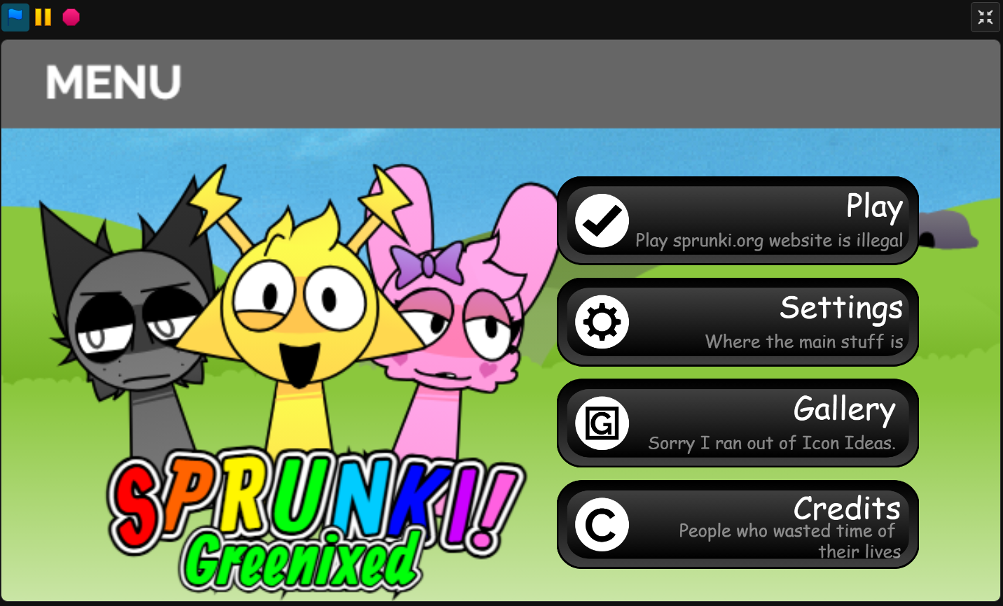 Screenshot 2 for Incredibox Sprunki - Greenixed