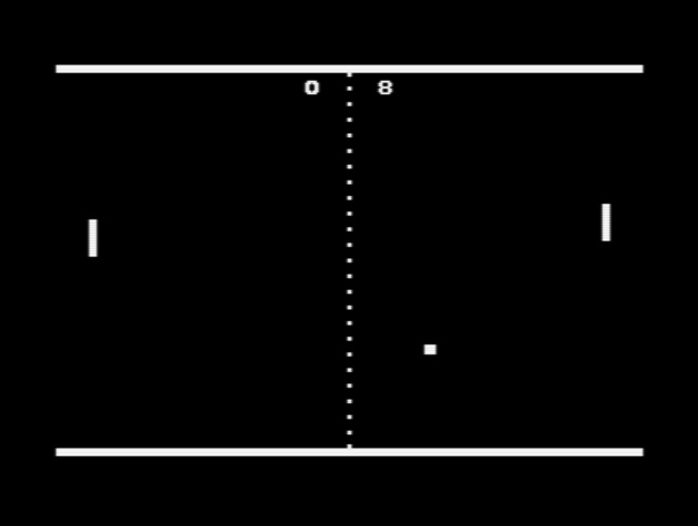 Screenshot 2 for PONG - Commodore 64