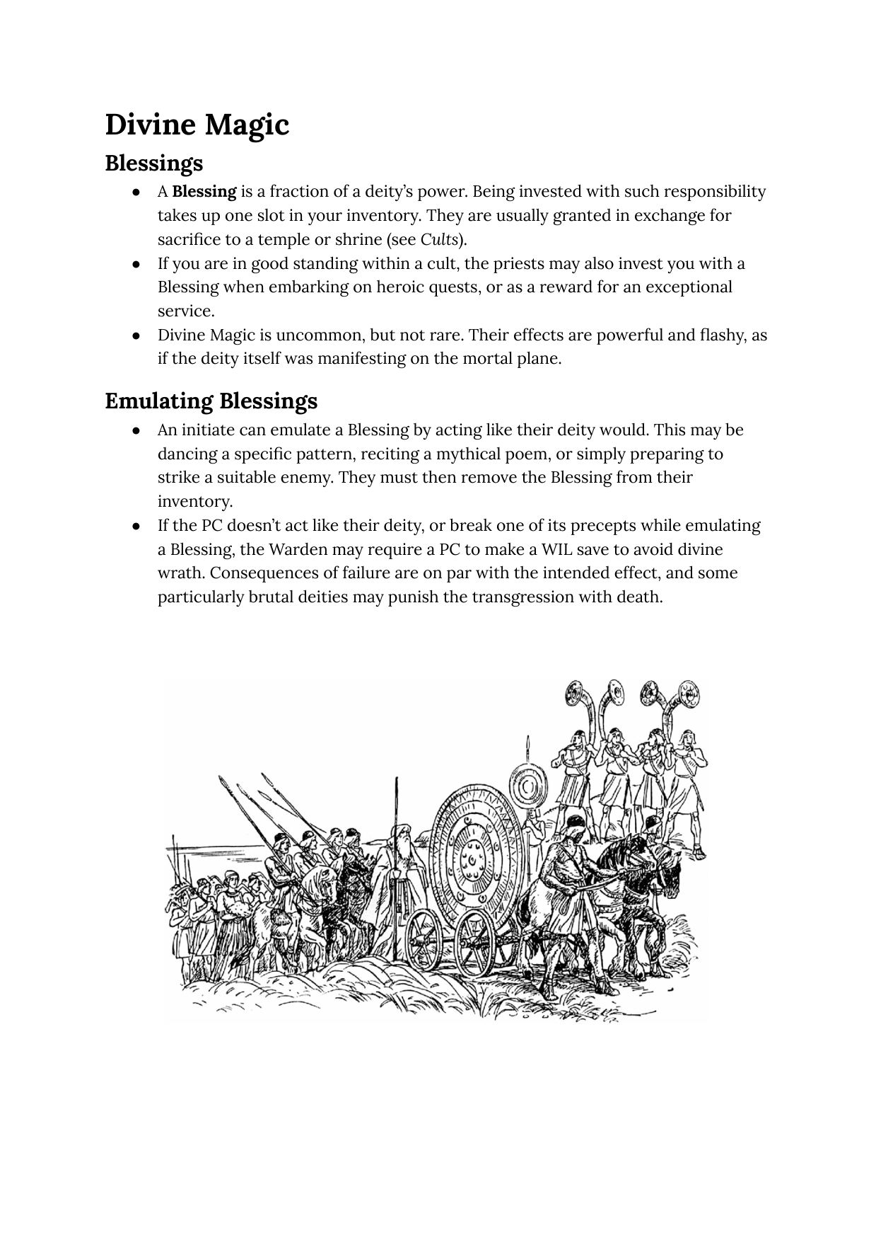 Screenshot 3 for Common Magic & Cults for Cairn