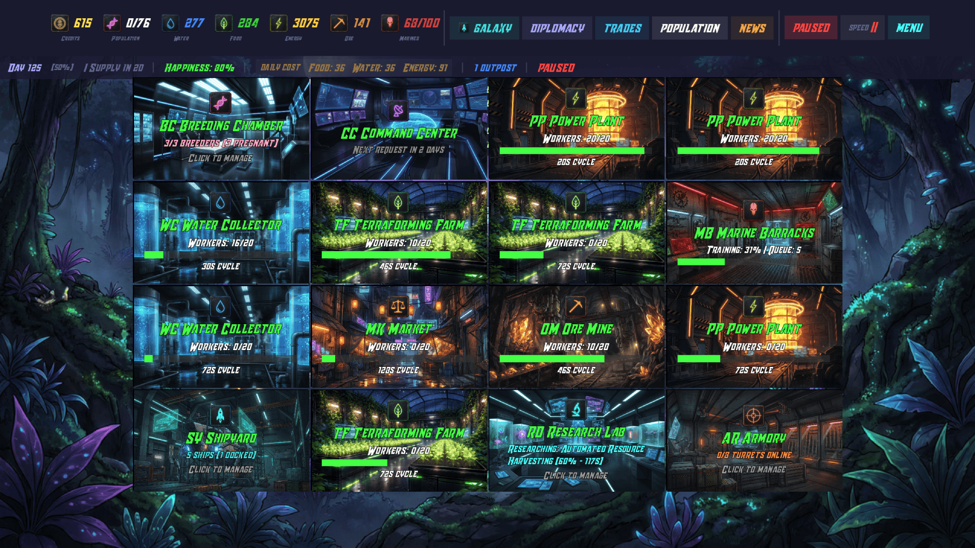 Screenshot 10 for Exilium: Breeding Imperium