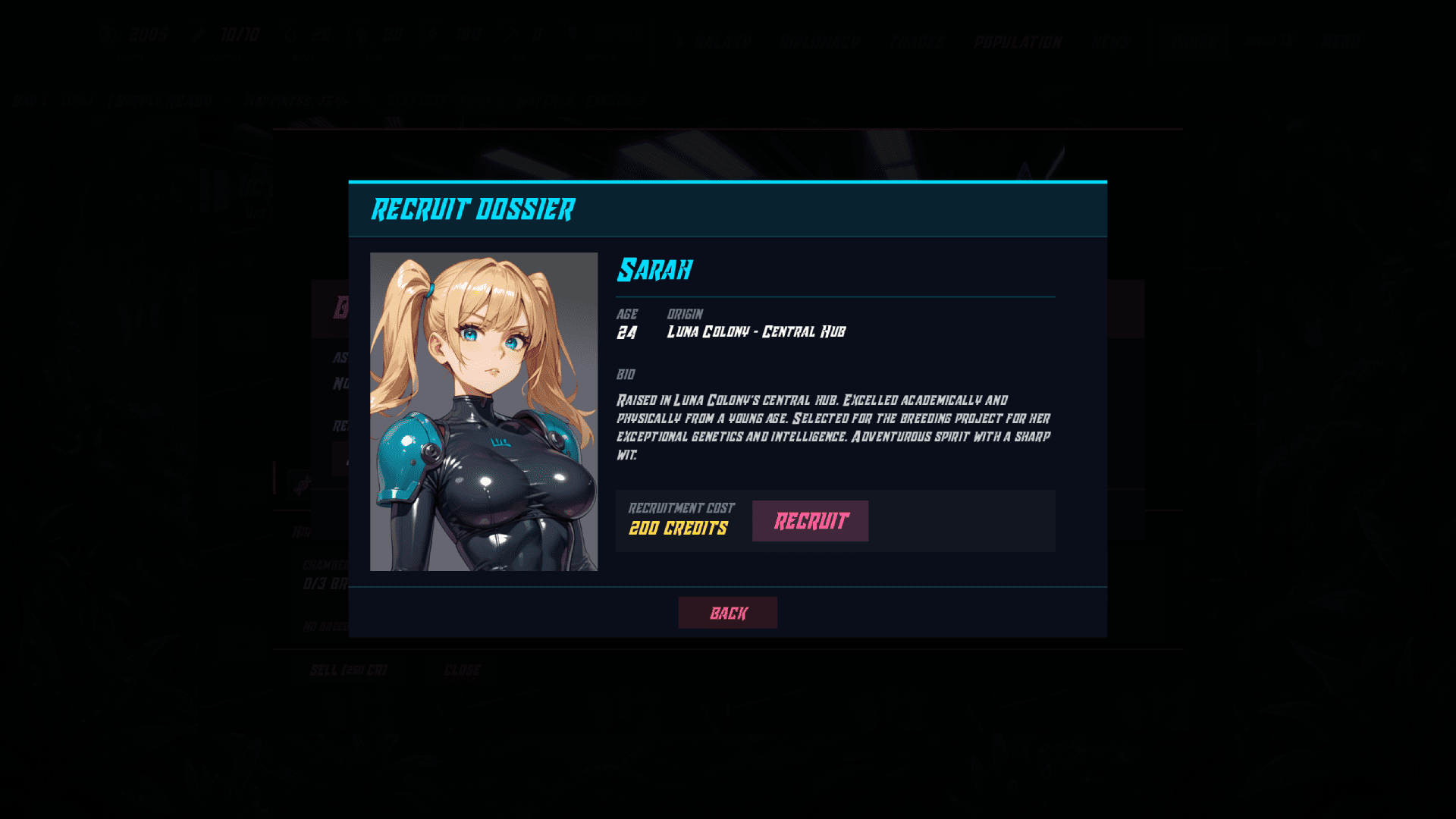 Screenshot 8 for Exilium: Breeding Imperium