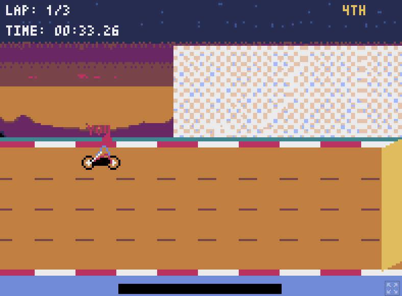 Screenshot 3 for Excite GP: Retro Dirt Bike Grand Prix