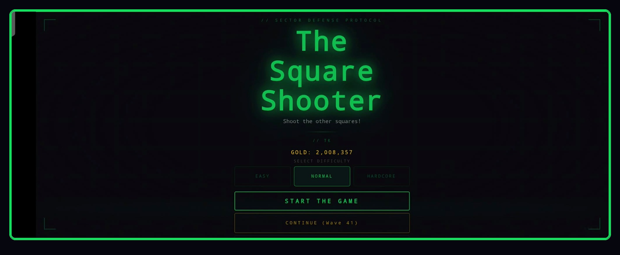 Screenshot 4 for The Square Shooter - Released 1.0