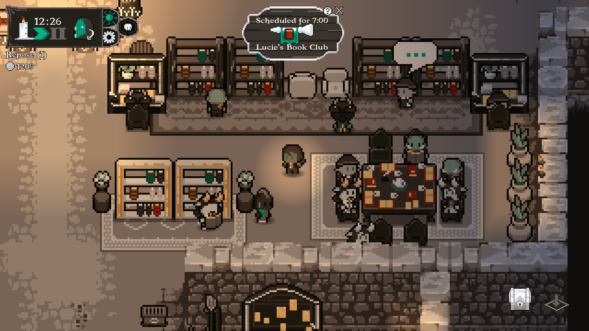 Screenshot 2 for My Necromancer's Library - Playtest