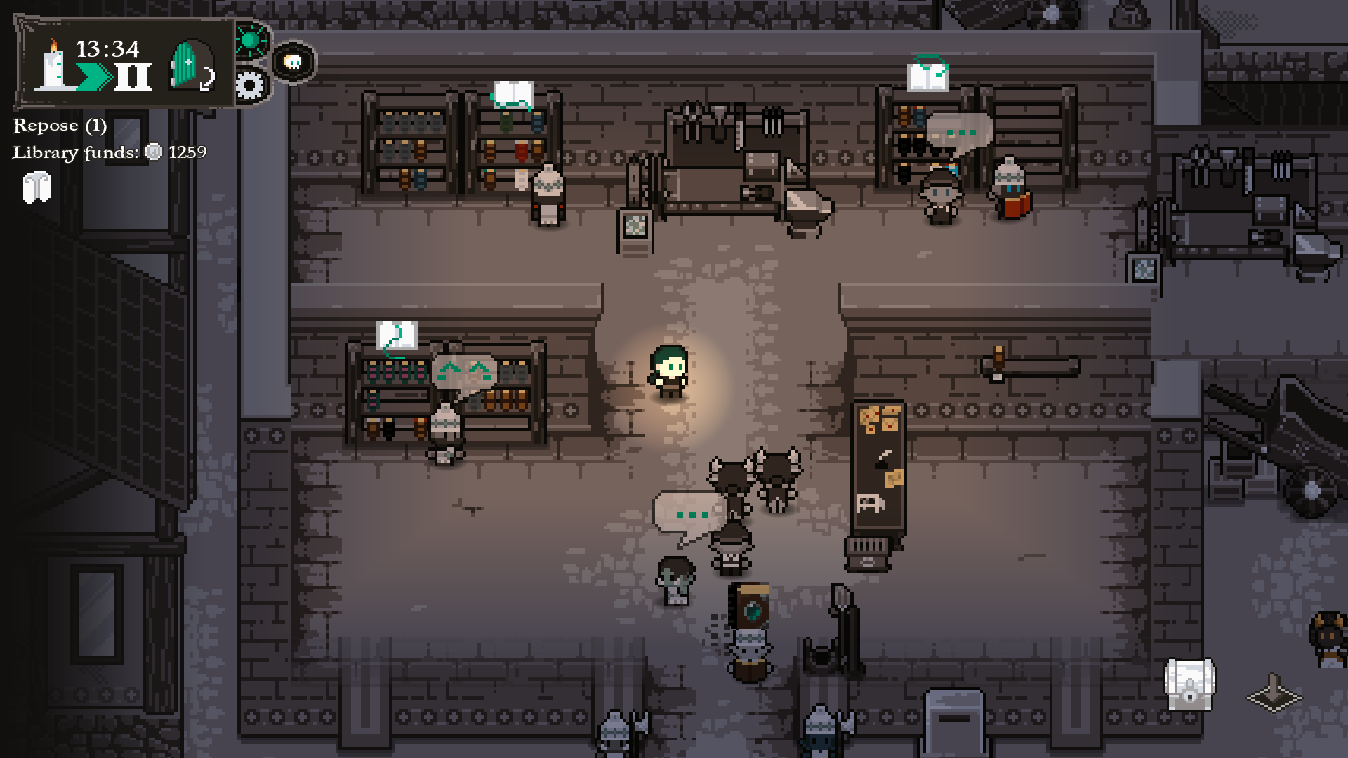Screenshot 4 for My Necromancer's Library - Playtest