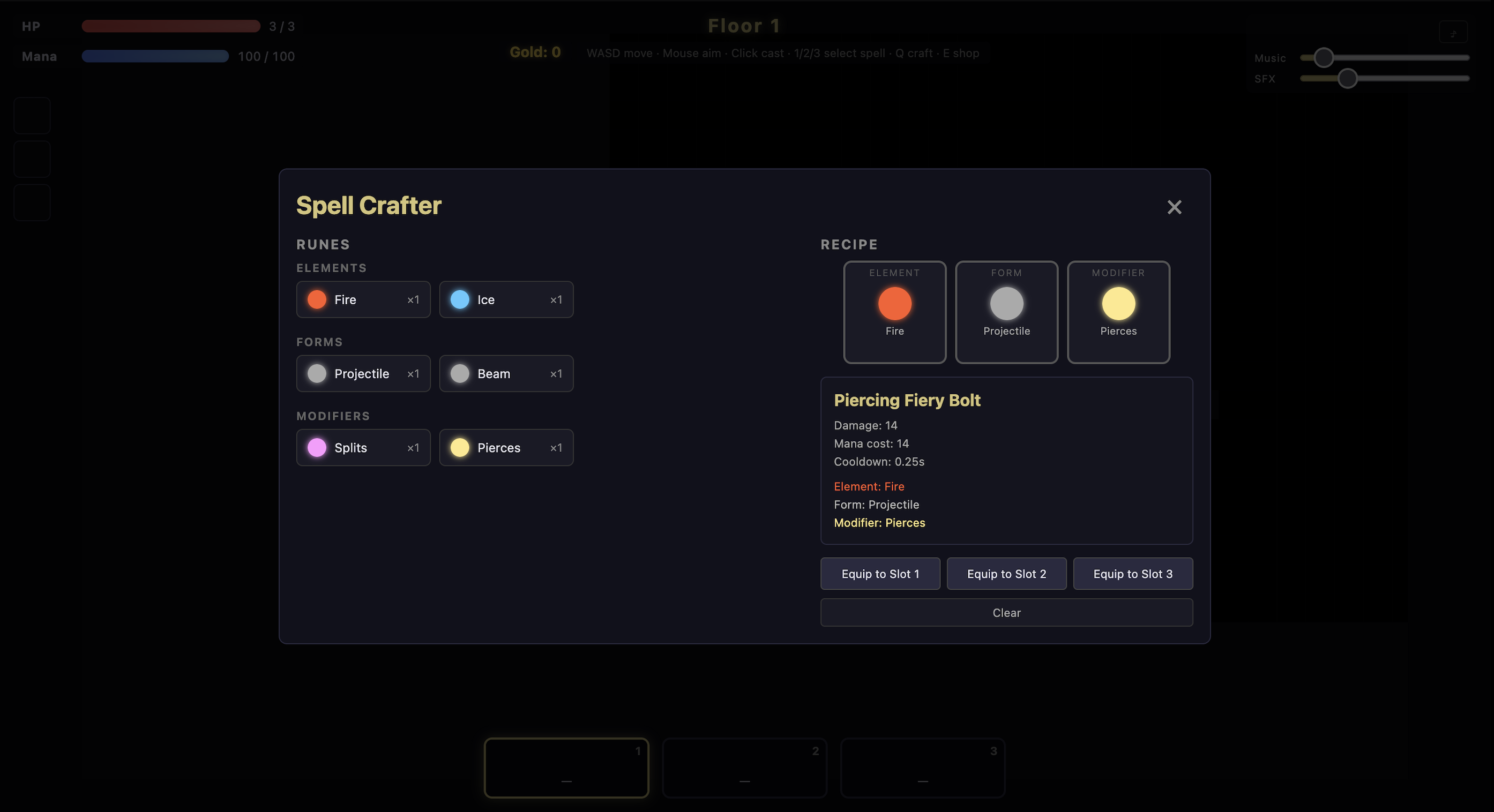 Screenshot 3 for Spell Crafter