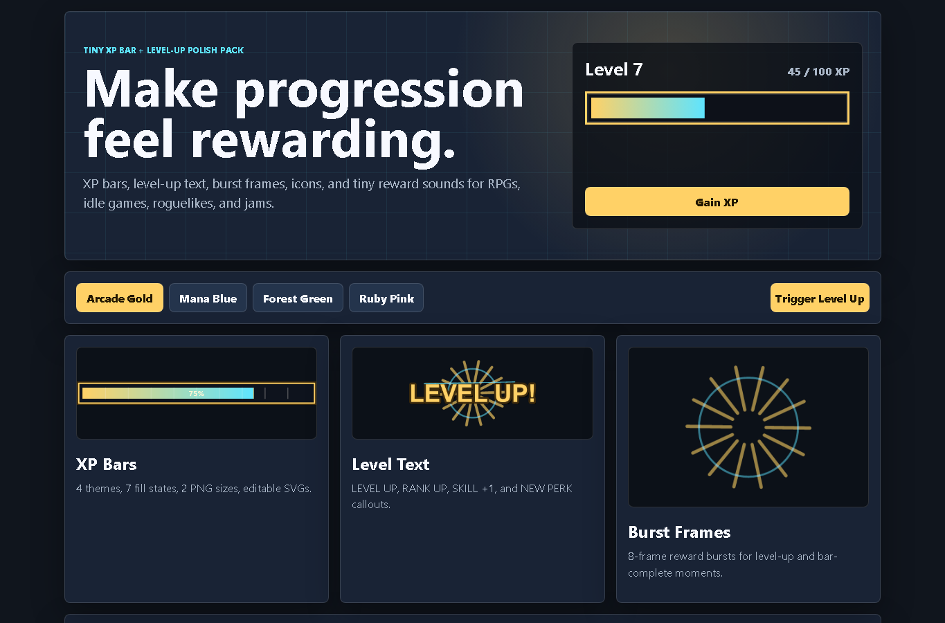 Level Xp Icon Transparent XP & Level-Up Feedback Pack – Progress Bars, Rewards & Upgrade UI by ...