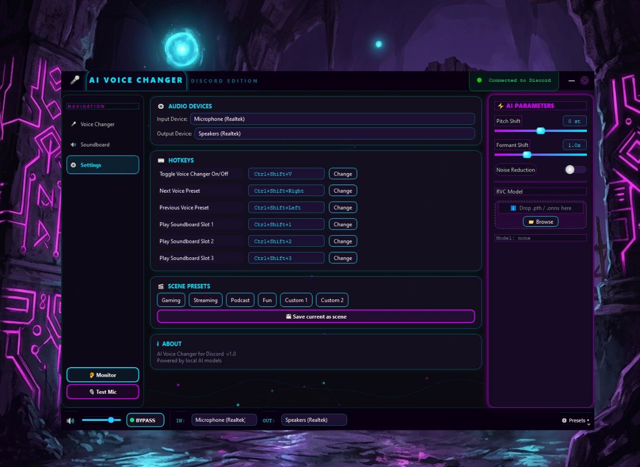 AI Voice Changer Discord by ge1ocun