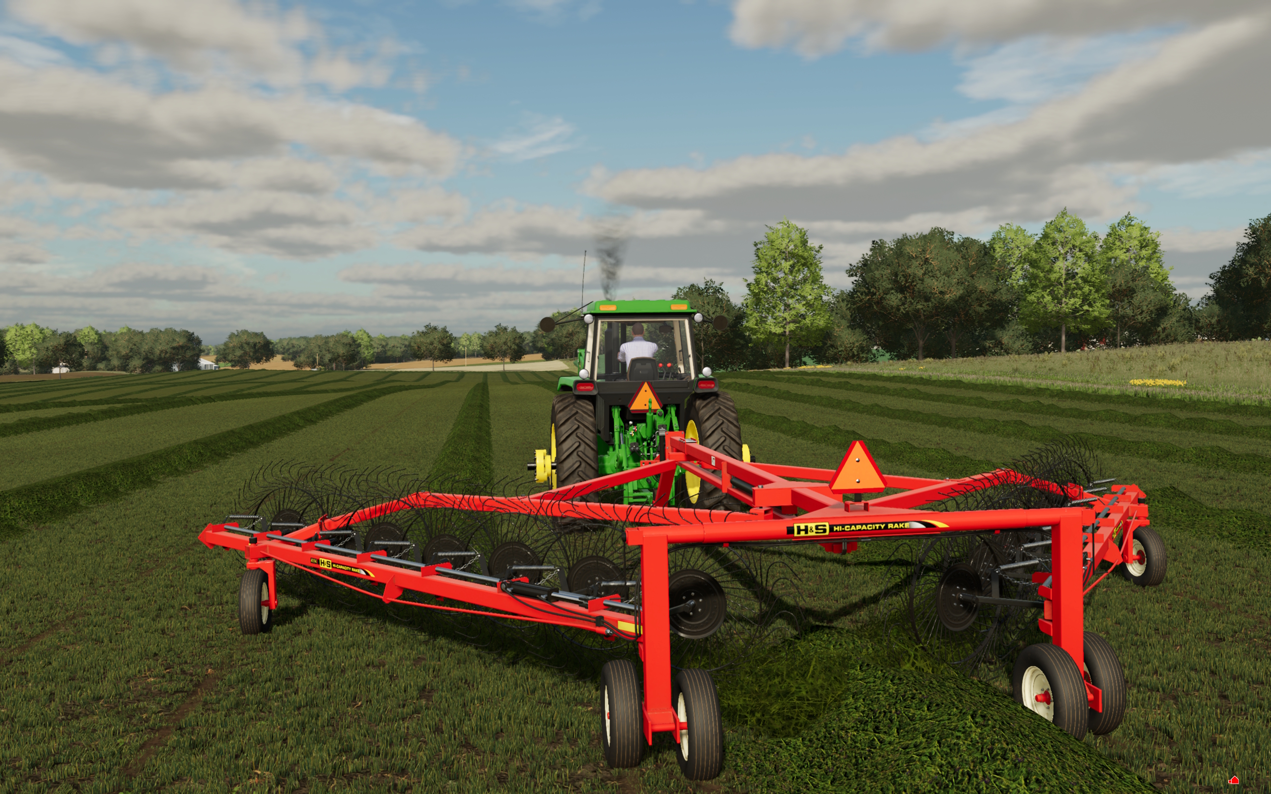 Screenshot 2 for FS22/FS25 H&S HC4114 Hay Rake