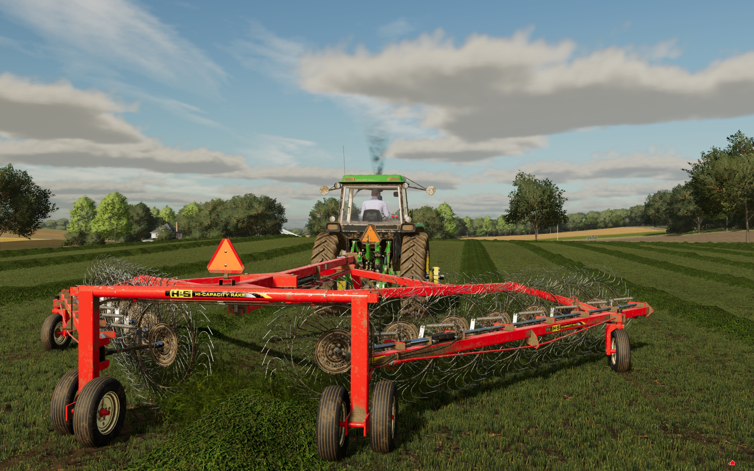 Screenshot 5 for FS22/FS25 H&S HC4114 Hay Rake