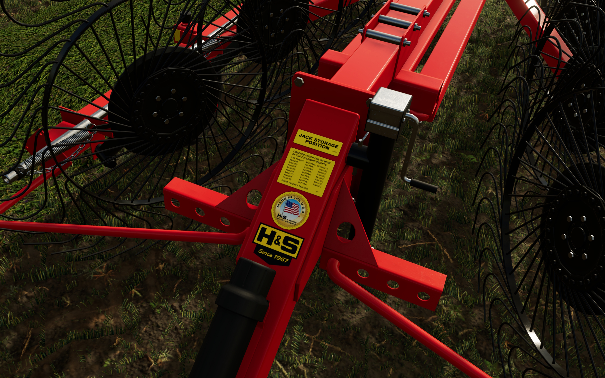 Screenshot 4 for FS22/FS25 H&S HC4114 Hay Rake