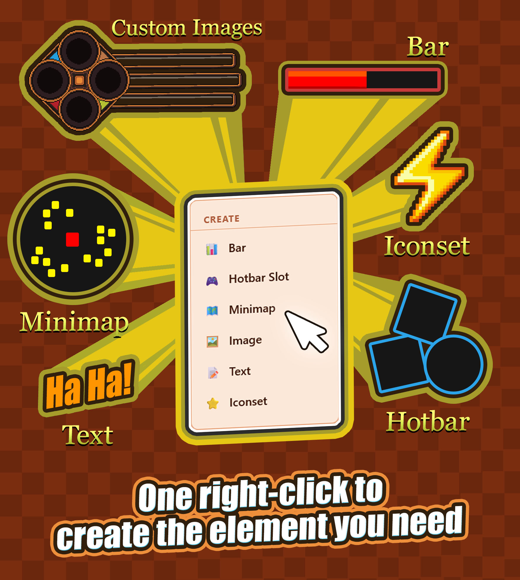 Hendrix HUD Designer - RPG Maker MZ Plugin by Sang Hendrix