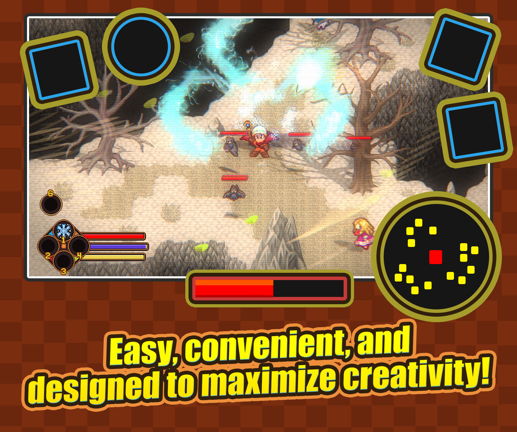 Hendrix HUD Designer - RPG Maker MZ Plugin by Sang Hendrix