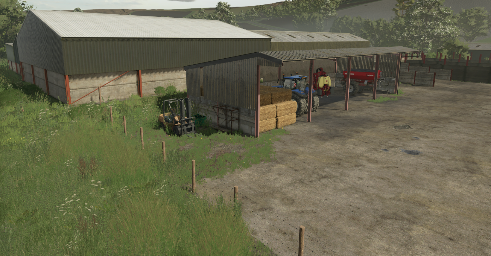 Screenshot 2 for FS25 4 Bay Machinery Shed