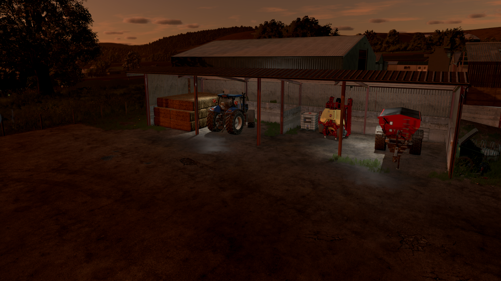 Screenshot 4 for FS25 4 Bay Machinery Shed