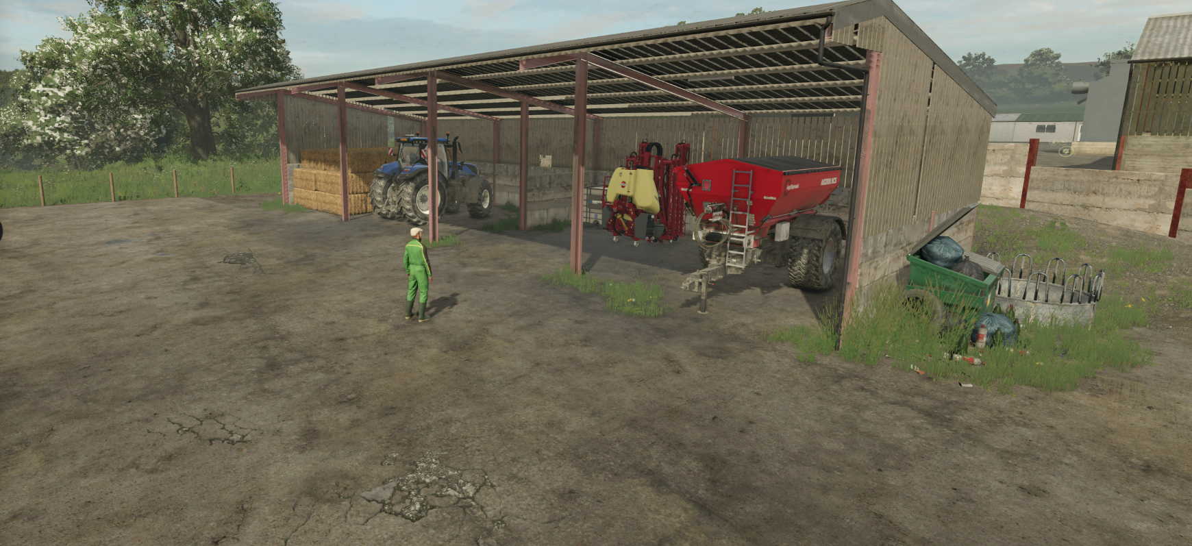 Screenshot 3 for FS25 4 Bay Machinery Shed