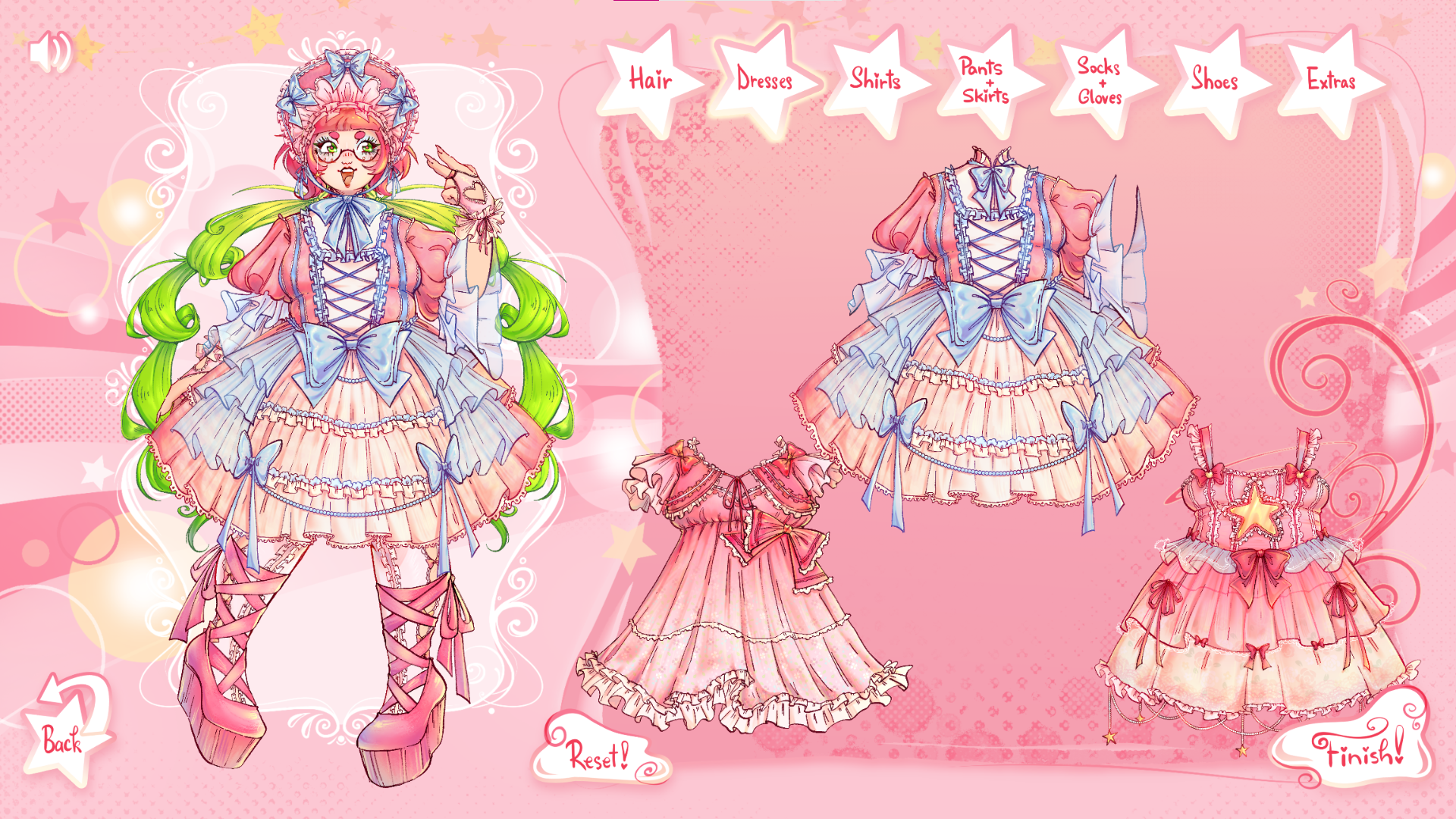 Screenshot 2 for Starry Hero Dress Up -Annika-