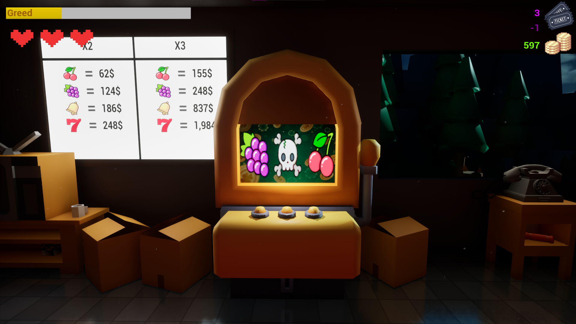 Screenshot 2 for Greed's Puppet Show