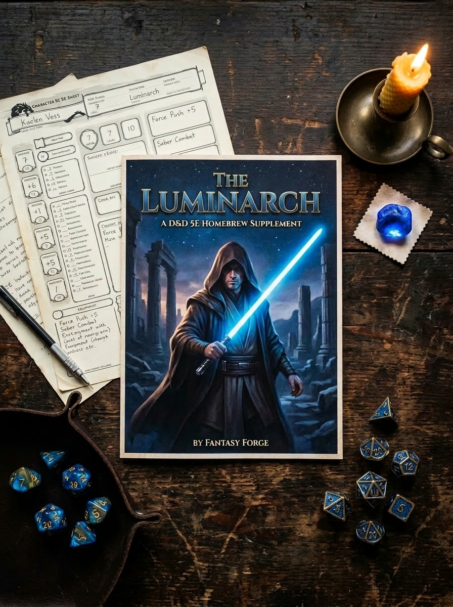 Luminarch Examples The Luminarch — Light Force Hybrid Class | D&D 5e Homebrew | En/Es PDF ...