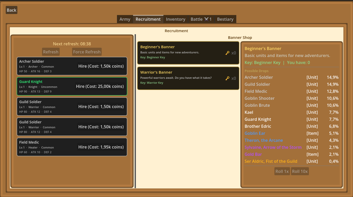 Screenshot 6 for Idle Guild Master