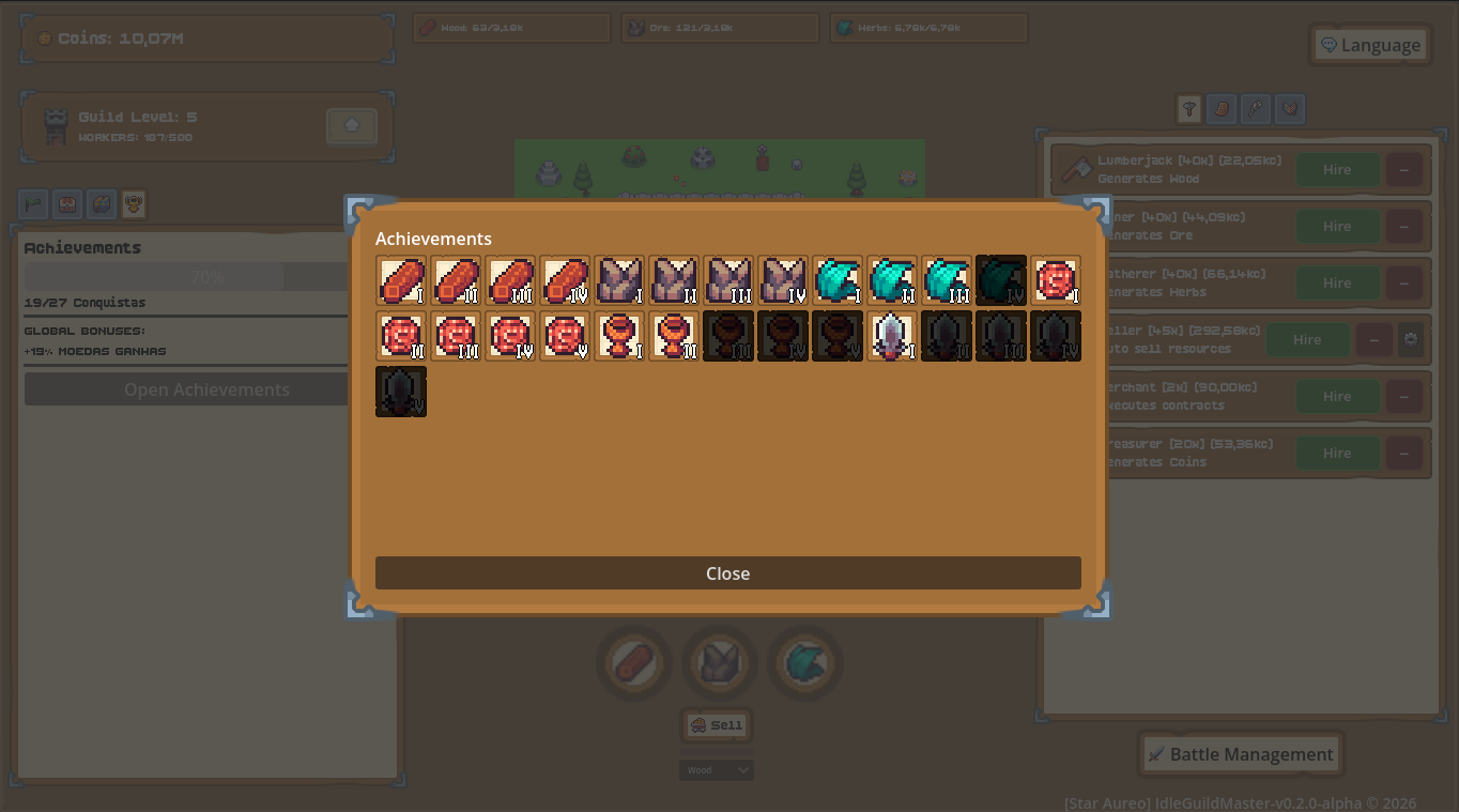 Screenshot 3 for Idle Guild Master