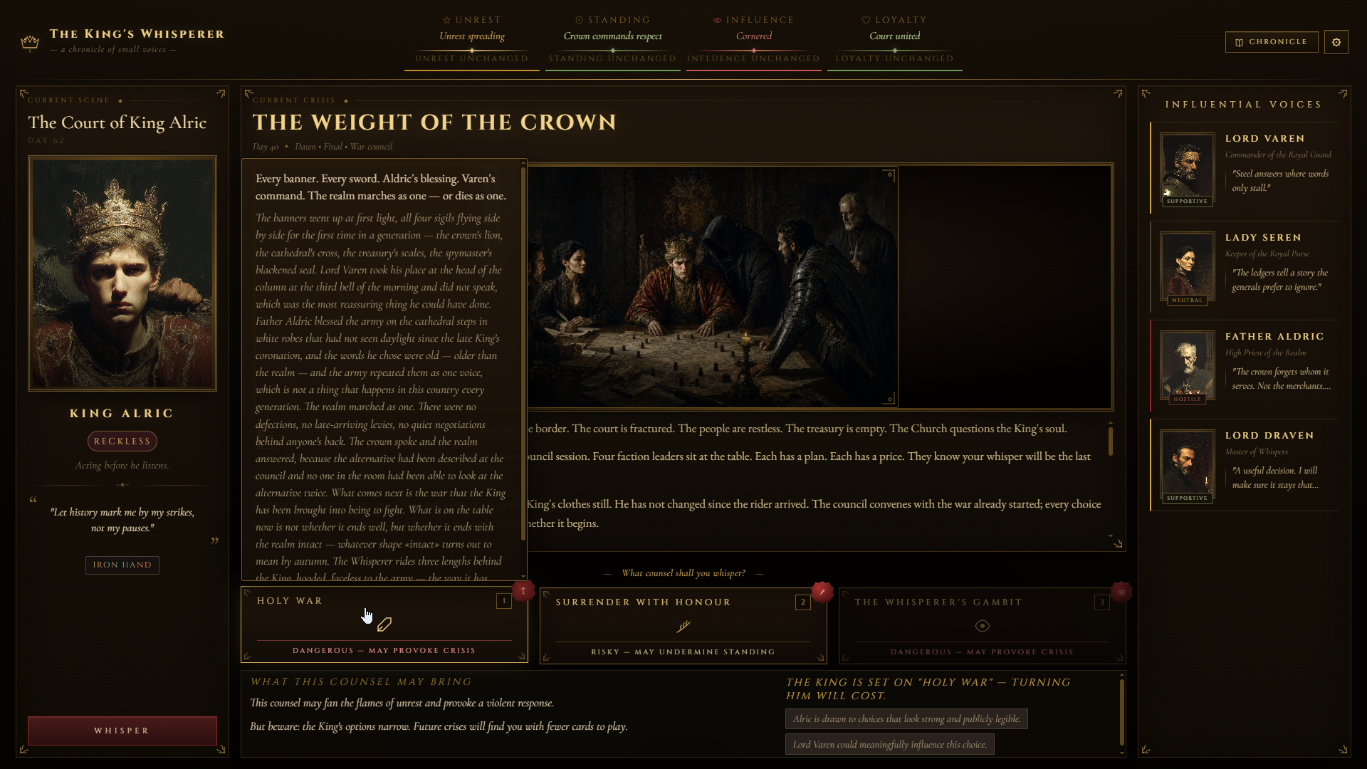 Screenshot 2 for The King's Whisperer