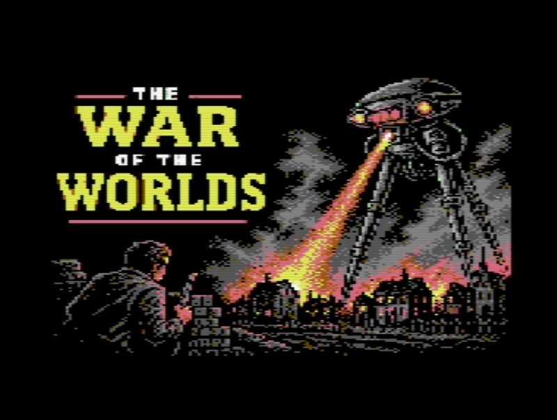 Screenshot 2 for The War of the Worlds (C64)