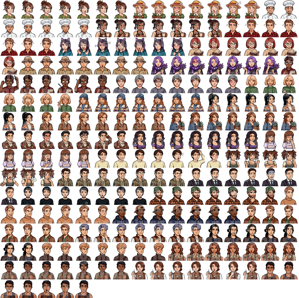 Villagers NPC Portraits Pack : 4 Free NPCs! 👥 by ranju