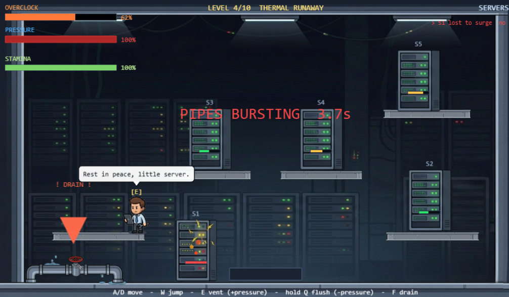 Screenshot 3 for Overclocked: Server Room