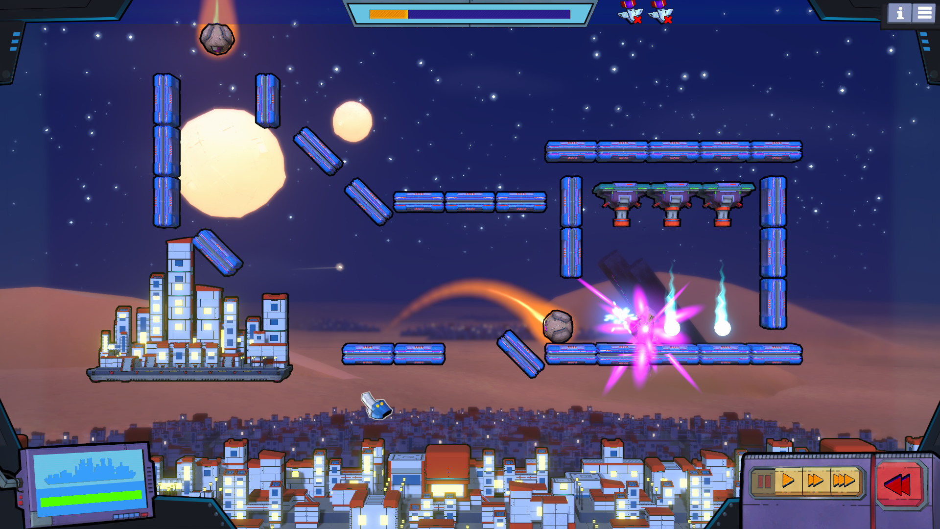 Screenshot 2 for Falling Stars... and other celestial objects