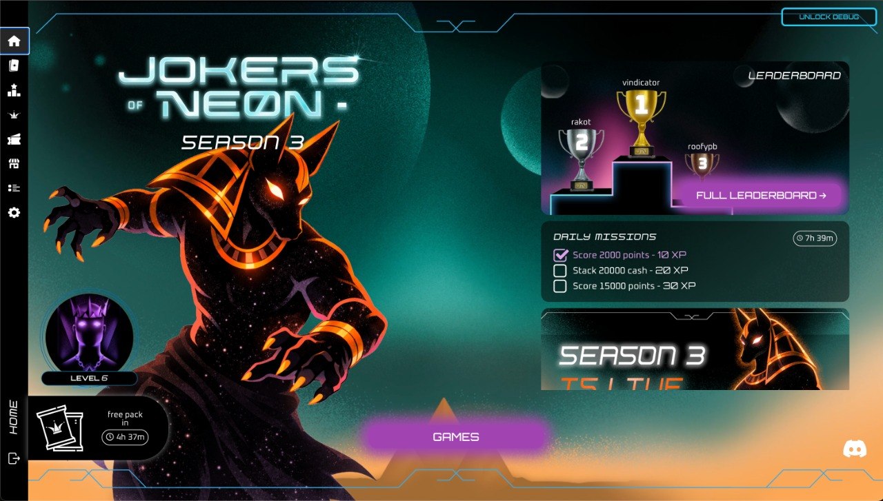 Screenshot 2 for Jokers of Neon