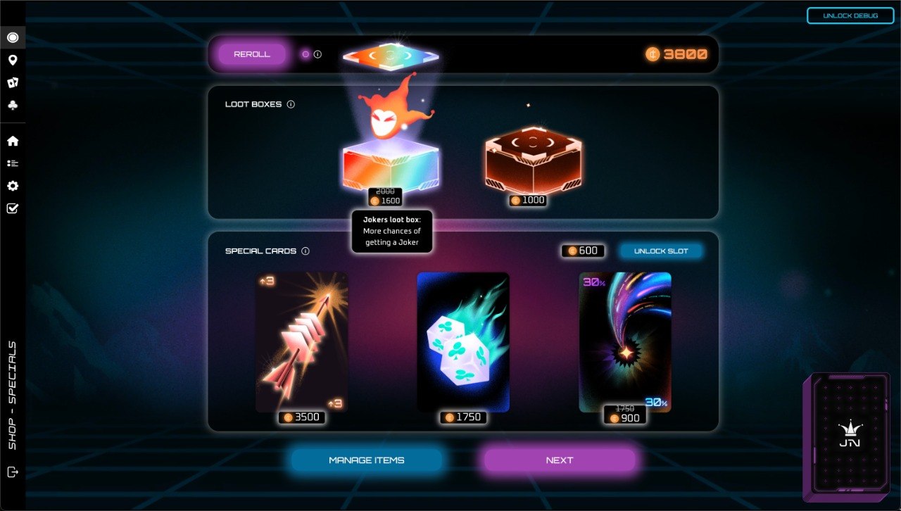Screenshot 5 for Jokers of Neon