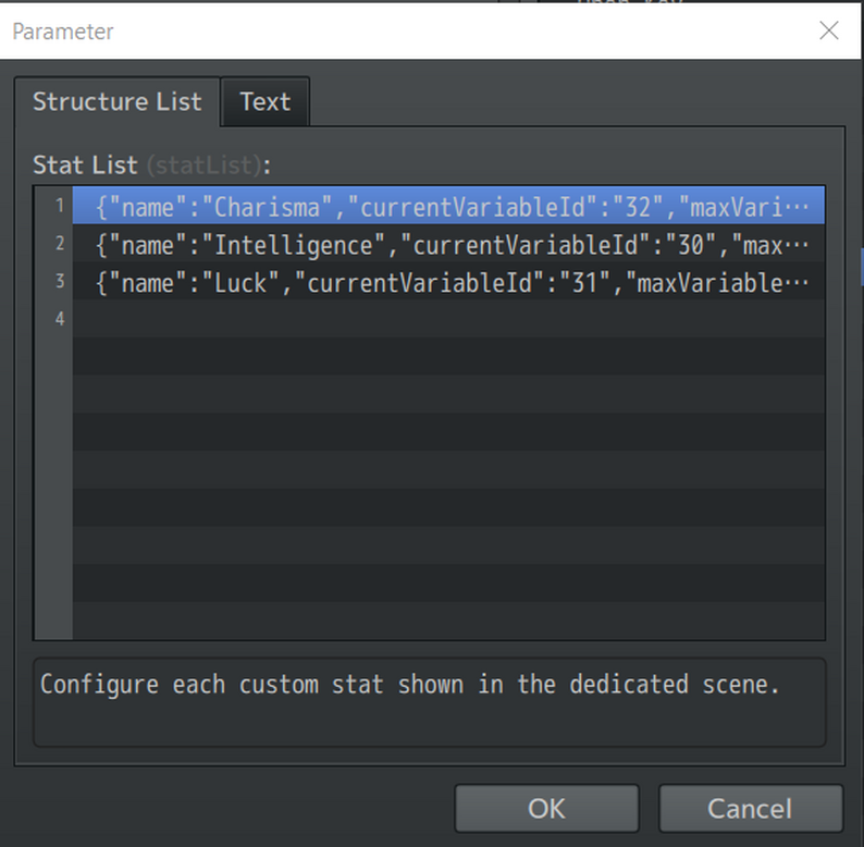 RPG Maker MZ Custom Stat Menu System by SLYRAIN GAMES SRG