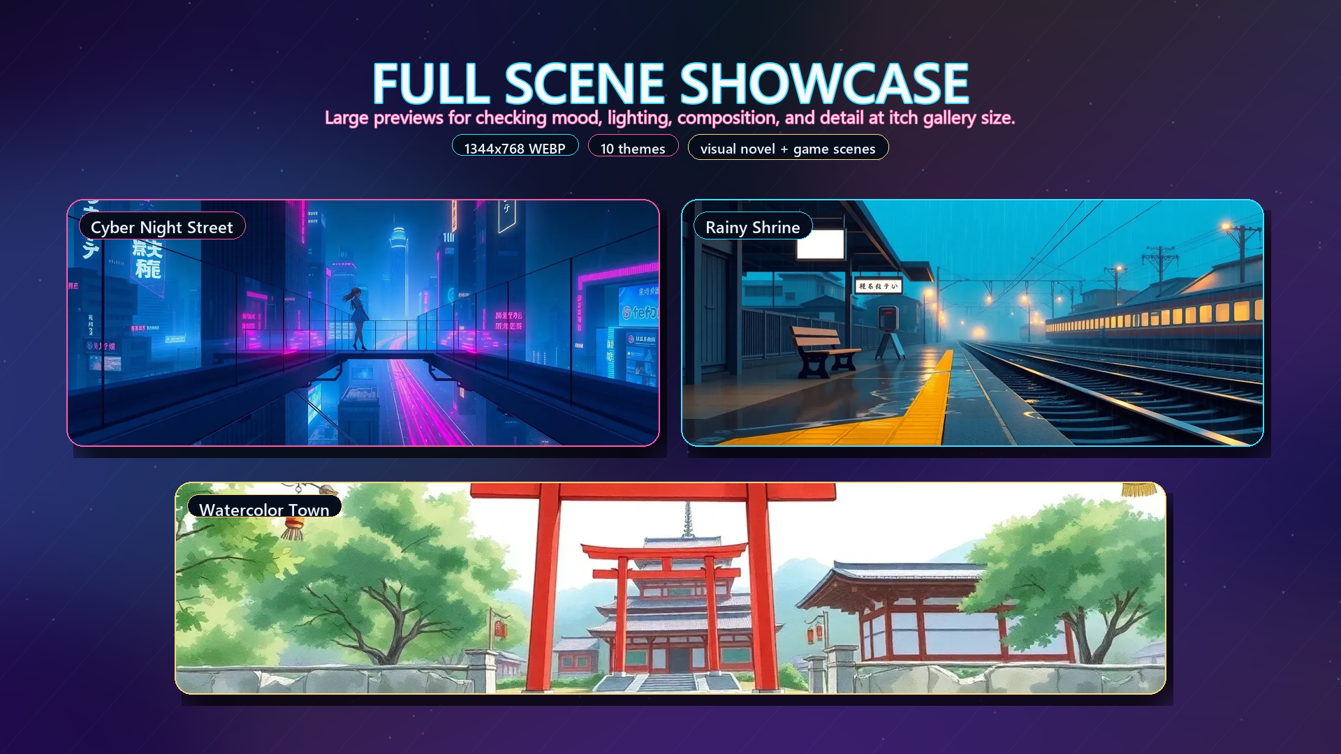 Complete Game Background Mega Pack by Template Foundry